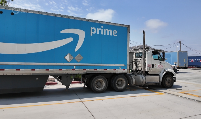 FBA入库慢？您的货物可能卡在了这“最后一英里”卡车上