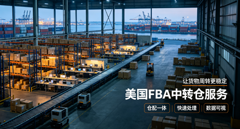 美国FBA中转仓服务解决亚马逊卖家补货难题