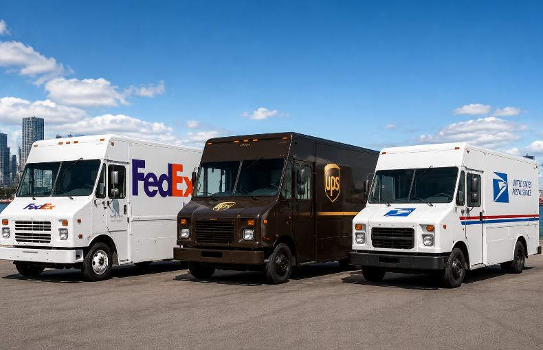 美国尾程FedEx/UPS/USPS打折账号怎么用？海外仓一体化发货省钱秘籍